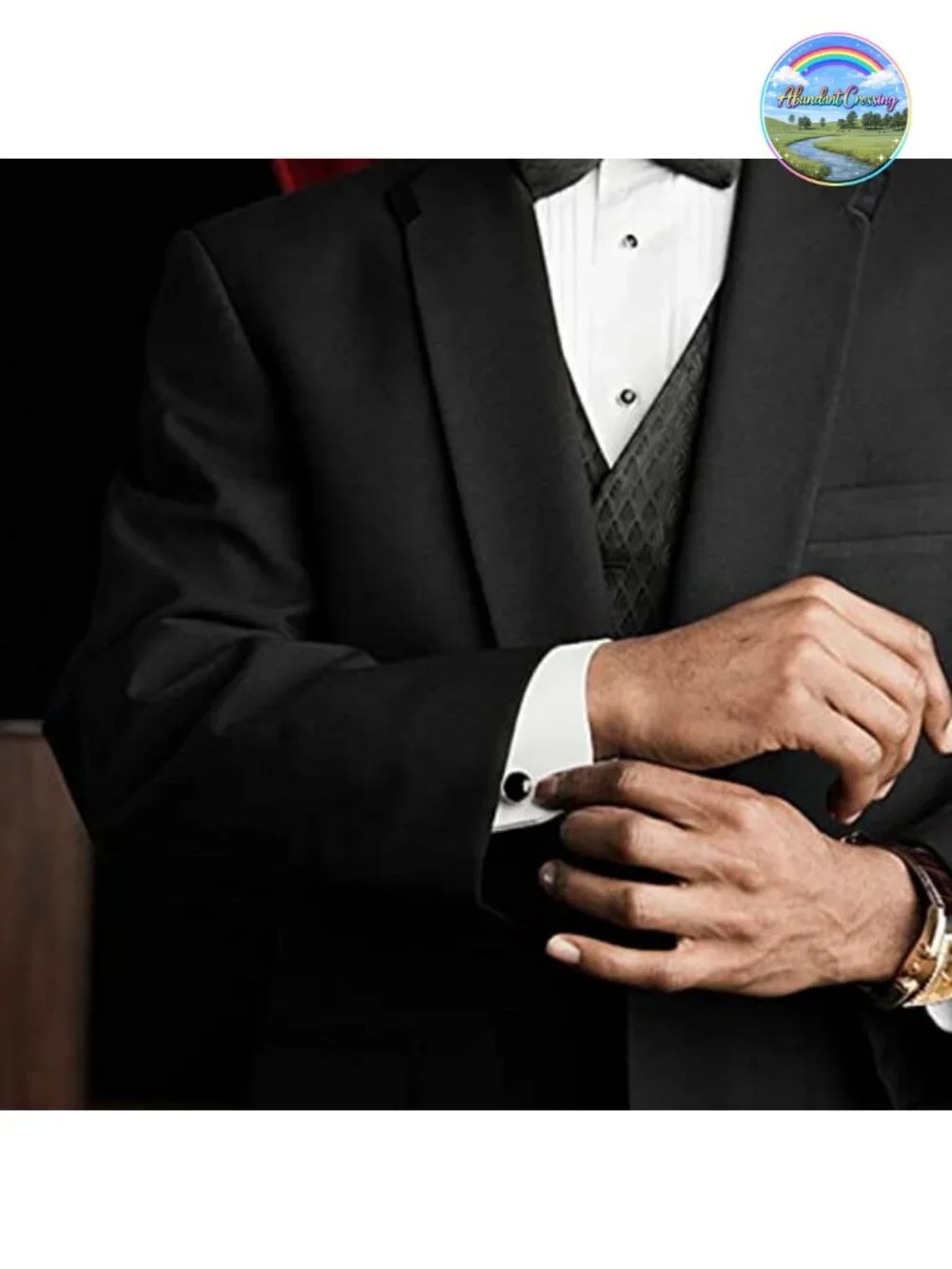 Cufflinks & Tuxedo Studs Set - 316L Stainless Steel Formal Wedding Jewelry